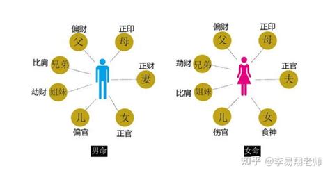 十神六亲|八字命理知识，李易翔老师谈：十神与六亲